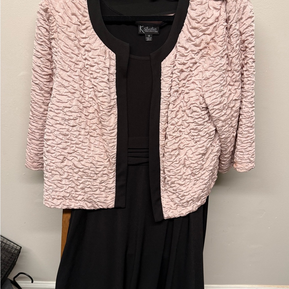 K Studio Pink and Black Women's Dress